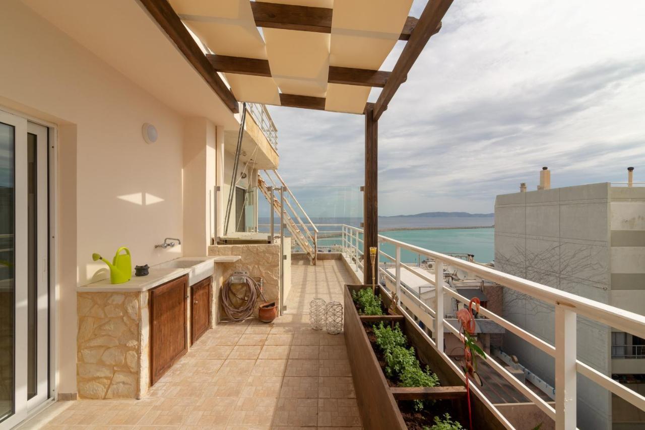 Penthouse Apartment In Downtown With Seaview Heraklion  Екстер'єр фото